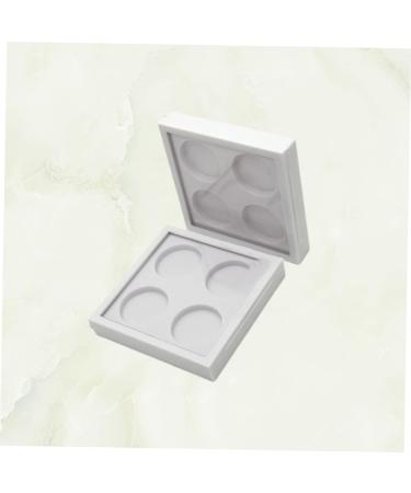 DOITOOL 4 Pcs 4 Eyeshadow Aluminum Tin Jars Lipstick Case Packing Box Lipstick Box Magnetic Attraction 1 count (Pack of 1) Whitex2pcs - Buy Online on GoSupps.com