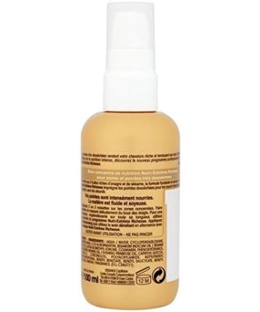 DESSANGE Nutri-Extr me Richesse Elixir Nutrition Concentrate Leave-in Treatment for Very Dry Ends/Areas 100 ml - Buy Online on GoSupps.com