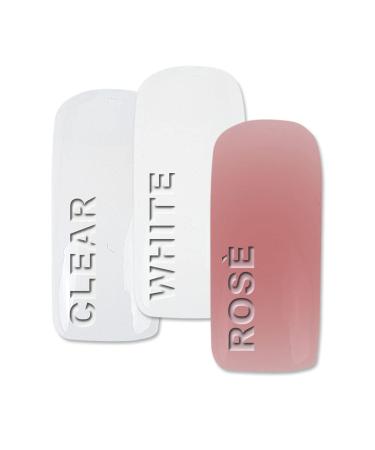 Shop UV/LED Gel Sets - 3 x 15ml Baby Boomer Camouflage Nail Gel Set for Perfect Nails - Buy Online on GoSupps.com