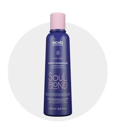 Rich e Professional Soul Blond Home Care Kit - Shampoo & Conditioner (2x250ml) - Perfect for Blonde Hair Care - International Shipping Available - Buy Online on GoSupps.com