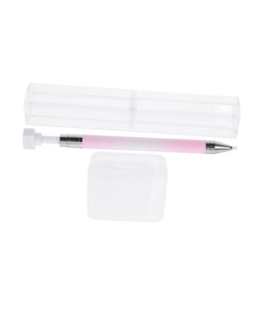 MERRYHAPY 1 Set Nail Art Drill Pen Glue Pens for Crafting DIY Nail Art Pen Nail Art Point Pen Striping Liner Brush Manicure Nail Pen Nail Art Paint Pen Wax Pen for Rhinestones Nail Tools Abs
