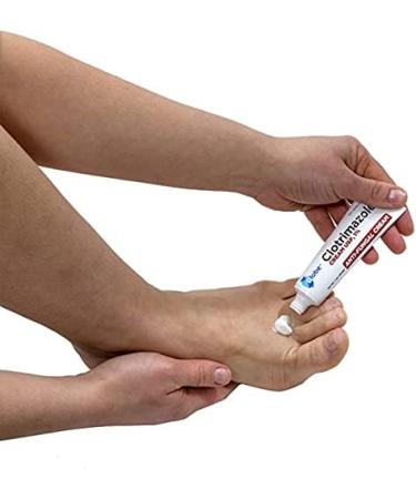 3 Pack Clotrimazole Cream 1% (1 oz) - Treats Athlete's Foot, Jock Itch, Ringworm | Relieves Itching, Redness & Discomfort - Buy Online on GoSupps.com