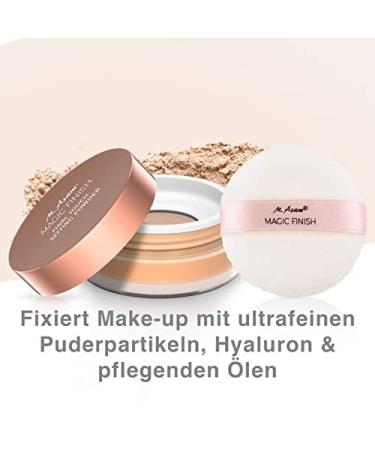 M. Asam Magic Finish Setting Powder - Perfecting Loose Powder with Hyaluron | 15g for Flawless Makeup & Heavenly Texture - International Shipping Available - Buy Online on GoSupps.com