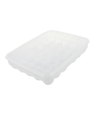 34 Egg Preservation Box Plastic Container Fridge Egg Holder Tray Plastic Egg Tray With re-usable