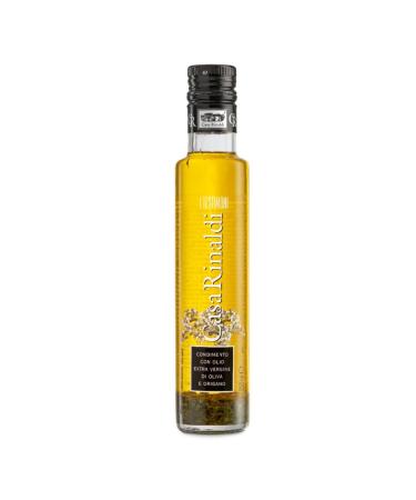 Casa Rinaldi Casa Rinaldi - Food seasoning "Witnesses" with extra virgin olive oil and oregano fresh and aromatic flavor 250 ml bottle