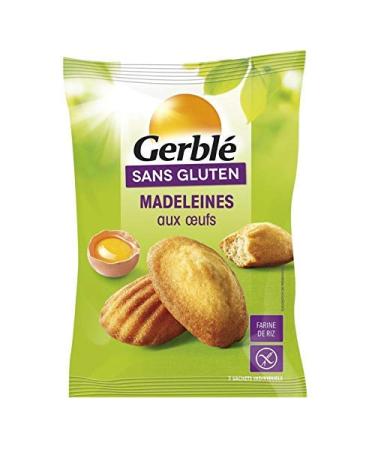 GERBLÉ - Gluten Free Madeleines 200G - Pack of 3 - free delivery