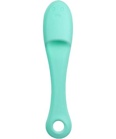Cat Finger Brush Grooming Chin Scrubber Soft Chin Brush Non-Slip Multifunctional Finger Pet Supplies Cleaning Brush for Cats & Dogs Green - Buy Online on GoSupps.com