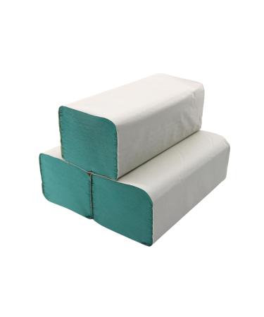 EnPack Pakla 5000 paper towels - 25x23 cm ZZ fold green - 1 -layer paper towels - all -purpose towels - donor suitable - universal towel paper - disposable towel - single paper