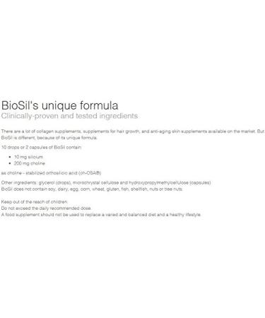 Biosil Collagen Supplement 120 caps for Healthy Bones Joints Skin Hair Nails from BioSil Belgium - Buy Online on GoSupps.com