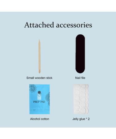 AJTUTUS Butterfly False s Long Ballerinas Stick on s Full Cover Tips Artificial s Press On s for Women - Buy Online on GoSupps.com