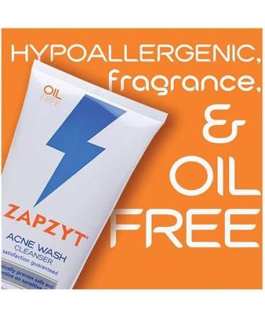 ZAPZYT Acne Wash Treatment for Face & Body - 6.25 oz | Effective Acne Solution for Clear Skin - International Shipping Available - Buy Online on GoSupps.com