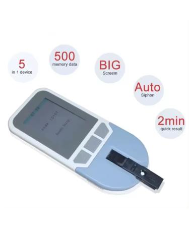 Blood Lipid Tester Cholesterol Test Meter Lipid Test Meter Analyzer Cholesterol Test Kit Multi-Function 5 In 1 TC TG HDL LDL with 25 Strips Home Lipid Analyzer Quick Results - Buy Online on GoSupps.com