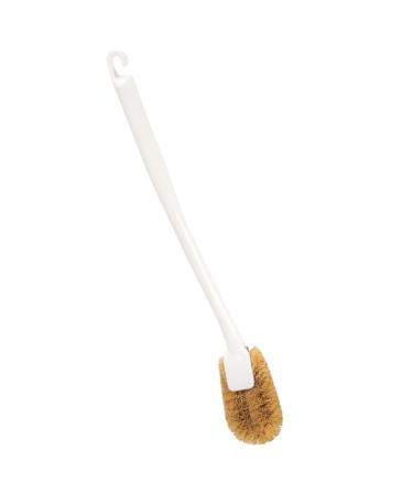 Solustre bathroom brush no loss toilet brush handle bathroom cleaning brush toilet bowl gap brush toilet cleaner banana cleaner hanging white little brush pp