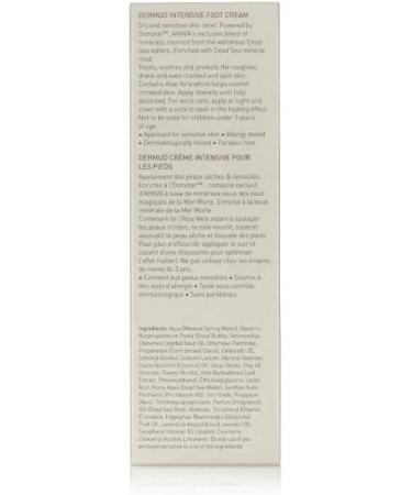 AHAVA Dermud Intensive Foot Cream 100 ml - Buy Online on GoSupps.com