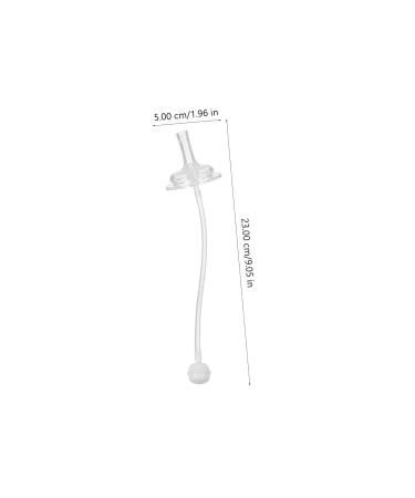 Durable 4-Piece Silicone Straw Set for Baby Bottles | Long-lasting Milk Cup Straws & Suckers - International Shipping Available - Buy Online on GoSupps.com