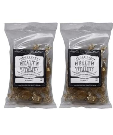 Simpkins Sugar Free Ginger & Vitamin C Sweets 2 x 75g