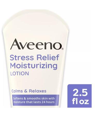 Buy Travel Size Aveeno Stress Relief Moisturizing Lotion - 2.5 oz | International Shipping Available - Buy Online on GoSupps.com