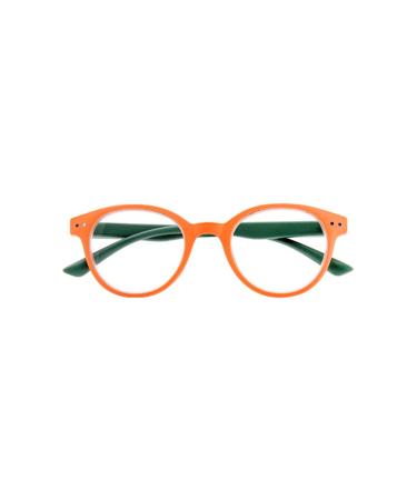 El Charro reading glasses model Pennsylvania orange/green diopters +2-1 product