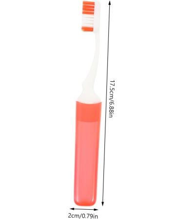 Buy Healvian 4-Piece Travel Toothbrush Set - Soft Foldable & Compact Camping Toothbrushes for Oral Care on-the-Go - Buy Online on GoSupps.com