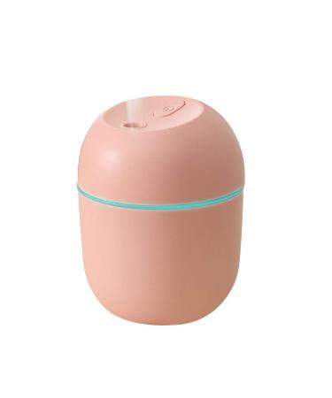Mini Humidifier For Bedroom Car Humidifiers With Colorful Night Light Portable Small Room Humidifier Usb Desktop Air Humidifier Essential Oil Diffuser Car Purifier Aroma Anion Mist Maker One Size 3-pink