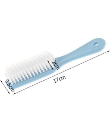 Shoe Brush 3pc Multi-Functional Brush Sneaker Shoes Brush Plastic Washing Clothes Laundry Brush Household Cleaning Accessories Brush Onecolor - Buy Online on GoSupps.com