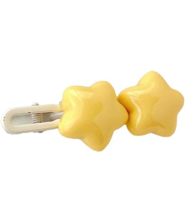 XIAHIOPT Clip Star Shape Duckbill Hairpin Hair Clip for Ponytail Bangs Hairpins for Teenagers Child Pink hairpin - Buy Online on GoSupps.com