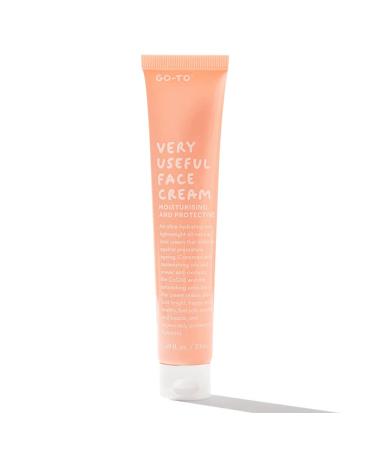 Very Useful Natural Face Cream | Clean Plant-Based Dermatologically-Tested Daily Moisturizer (1.68 fl oz | 50 ml) 1.7 Fl Oz (Pack of 1)
