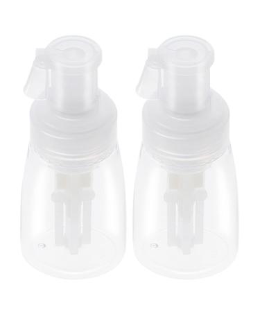 DOITOOL Plastic Spray Bottle 2PCS Clear Baby Powder Bottles Empty Body Powder Container Travel Cosmetics Bottles for Baby Refillable Powder Bottle Touch Up Powder Bottle