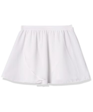 Sansha Big Girls' Serenity Pull-on Skirt Large 10-12(F) White