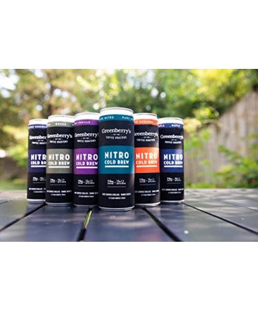 Greenberry Roaster's Pure Nitro Canned Cold Brew Coffee - 4-Pack - Buy Online on GoSupps.com