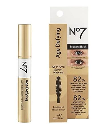 No7 No.7 Age Defying S rum tout-en-un Marron/noir 7 ml