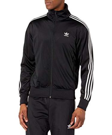 adidas Originals Men's Adicolor Classics Firebird Track Jacket Large Black