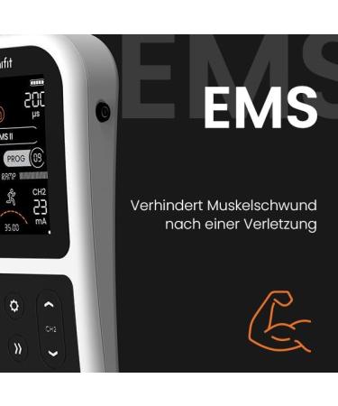 Tenscare Unifit - EMS & TENS Training Device for Muscle Recovery Sports Training & Pain Relief | 33 Custom Modes - Buy Online on GoSupps.com