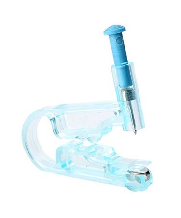 LOOCOO 8Pcs Disposable Ear Piercing Gun Set - Sterile, Painless, Non-infection, Non-inflammation - Blue - Buy Online on GoSupps.com
