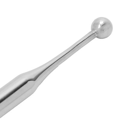 Stainless Steel Face Reflex Zone Massage Device - Portable Double Head Ear Acupuncture & Body Dot Probe Stimulator Pen - Buy Online on GoSupps.com