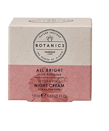 Botanics All Bright Night Cream - 1.69oz | Brightening Night Cream - Buy Online on GoSupps.com
