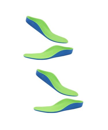FOMIYES 2 Pairs Feet Insoles Arch Supports Shoe Inserts Orthotic Arch Support Shoe Inserts Shockproof Insoles Kids Inserts Sueding Comfortable Insole Arch of Foot Floor Mat Child