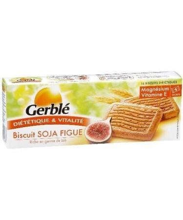 GERBLÉ - Soy Fig Biscuits 270G - Pack of 4 - free delivery
