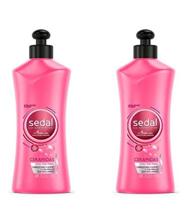 Sedal S.O.S. Ceramides with Micro Ceramides Hair Styling Cream 300 ml (2 pack) 10.14 Fl Oz (Pack of 2)