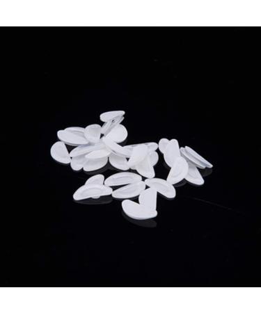FARUTA 10 Pairs Silicone Eyeglass Nose Pads | Sticky D Shape Adhesive Grips for Spectacles & Sunglasses - Lift & Raiser Pads for Comfort - Buy Online on GoSupps.com