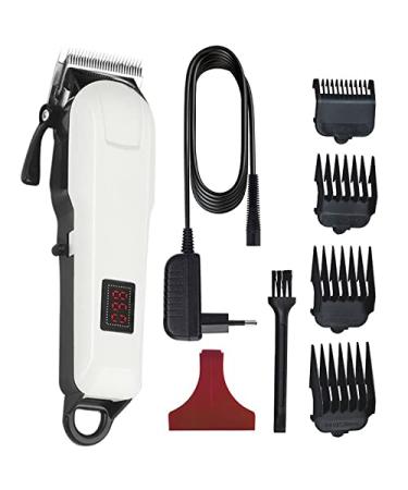 Hair Clippers for Men Powerful Adjustable Hair Clipper Electric Cordless Hair Trimmer Compatible with 5 Stars Clip Blade