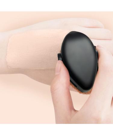 Foundation Makeup Brush Dolphin shape Kabuki Hexagon Face Blush Liquid Powder Foundation Brush - Buy Online on GoSupps.com
