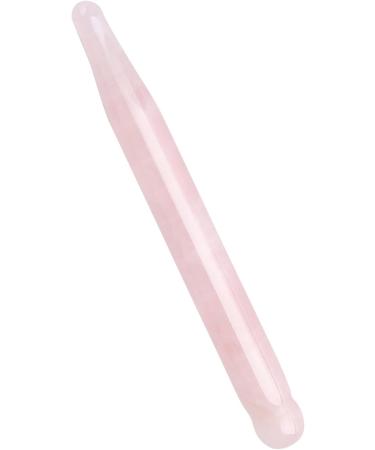 Pink Massage Stone - 4.72 Crystal Stick for Facial Acupuncture & Body Relaxation | Portable & Smooth eCommerce Shipping Worldwide - Buy Online on GoSupps.com