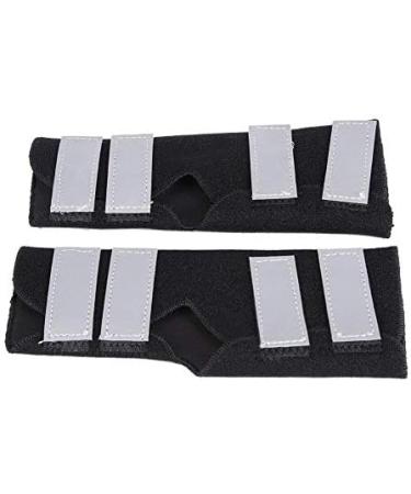 Hffheer 2pcs Dog Hind Legs Dog Knee Brace Support Dog Canine Rear Front Leg Hinged Hock Protector for Protection Against Injury and Sprain(M) - Buy Online on GoSupps.com