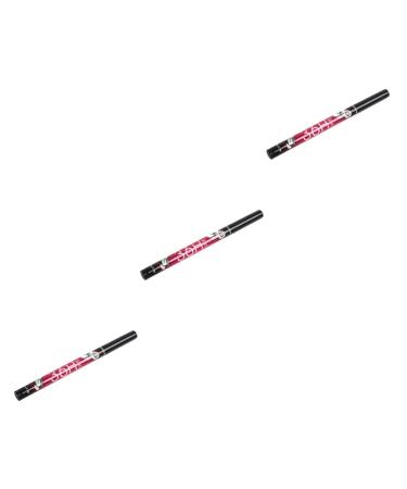 Balacoo 3pcs Colored Eyeliner Waterproof Eyeliner Eyeline Liquid Pencil Liquid Eyeliner No Smudge Makeup 1 count (Pack of 1) As Shownx3pcs