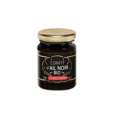 Albert Ménès Organic Black Garlic Confit Exclusive Recipe Organic Product Made in France Natural without Dyes or Preservative