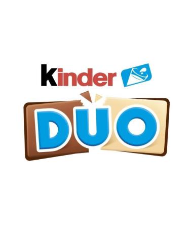Buy Ferrero Kinder DUO - Milk & White Chocolate Biscuits 150g | International Shipping Available - Buy Online on GoSupps.com