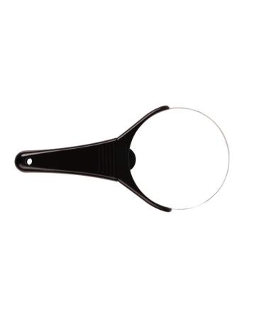 Frameless Handheld 3 Times Magnifying Glass Easy to Read and Browse Office Learning Good Times