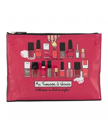Trousse vernis Celia Jusqu'au - rose