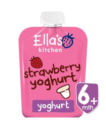 Ella'S Kitchen | Greek Yoghurt & Strawberries | 1 X 90G